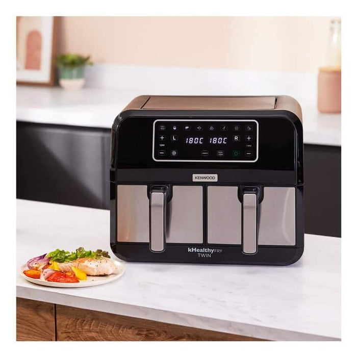 EAN 5011423009971 - Kenwood HFM20.000MB freidora Doble 8 L Independiente 1700 W Freidora de aire caliente Negro imagen 6
