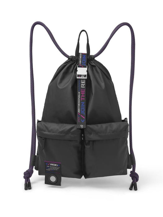 EAN 4711081222118 - ASUS BD3700 ROG SLASH Multi-use Drawstring Bag Mochila Negro imagen 1