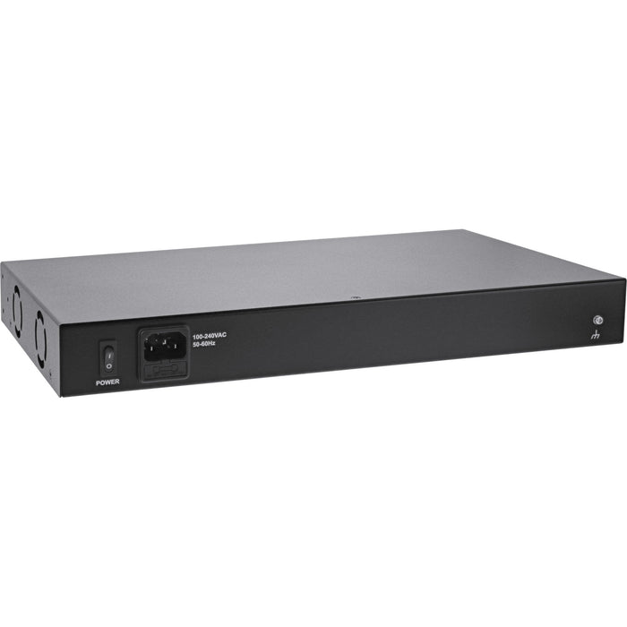 Inline Poe+ Gigabit Network Injector Hub 16 Puertos (16x Poe+), 1gbit/S, 19" (Soportes Incluidos), Metal, 2 Ventiladores