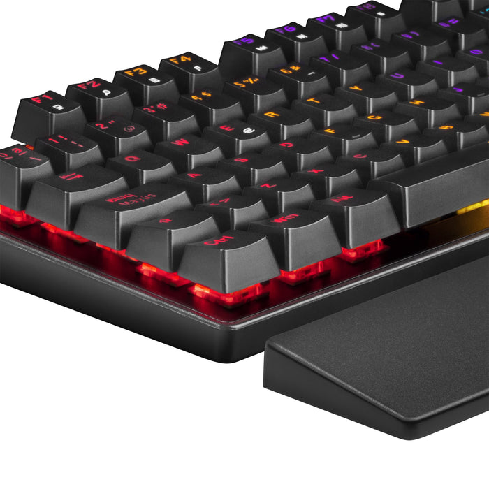 EAN 4718009158504 - Mars Gaming MKXTKLRES teclado Juego USB QWERTY Negro imagen 6