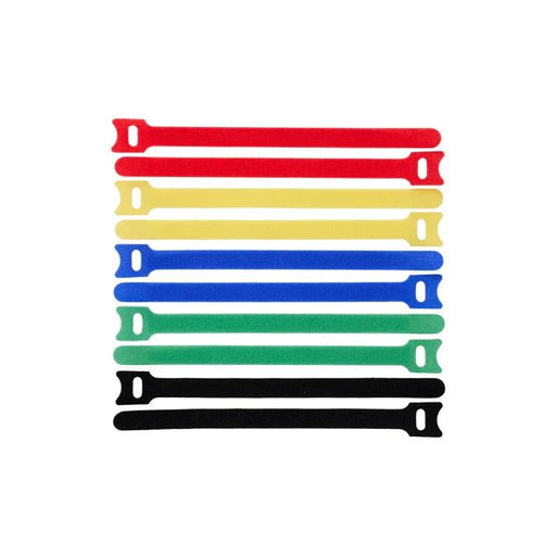 EAN 5715063184639 - Lanview LVT-CABLESTRAPS2012-10MULTI presilla Bridas adherentes para cables Polipropileno (PP) Multicolor  imagen 1