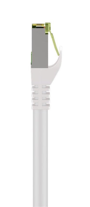 Goobay Ghmt-Zertifiziertes Cat 8.1 2m Cable De Red, S Ftp (Pimf), Weiss