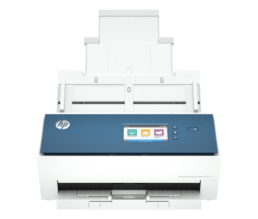 EAN 0198701400875 - HP ScanJet Enterprise Flow N9000 sn1 Escáner alimentado con hojas 600 x 600 DPI A3 Azul, Blanco imagen 1