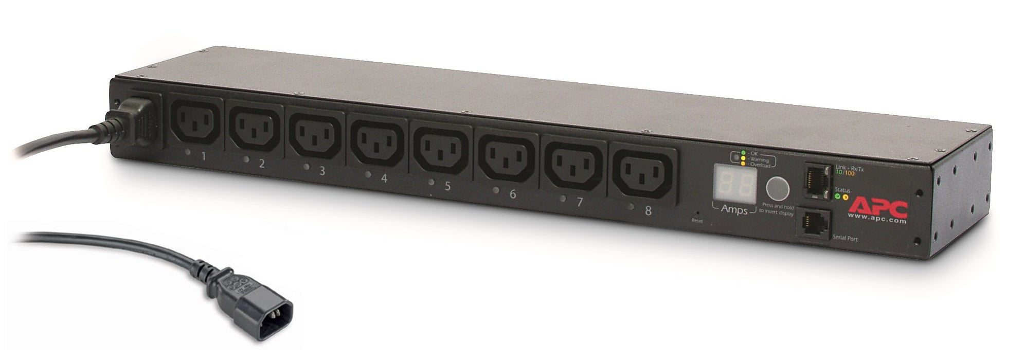 EAN 0731304331612 - APC AP7920B unidad de distribución de energía (PDU) 8 salidas AC 0U/1U Negro imagen 1