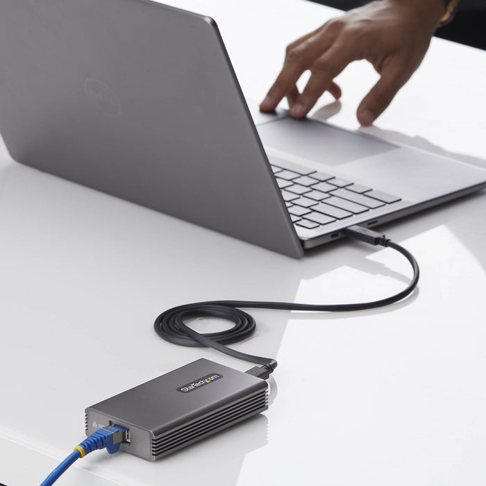 Startech Adaptador De Red Usb4 / Thunderbolt 5 1/2.5/5/10gbase-T X 1 Gris Conforme A La Taa