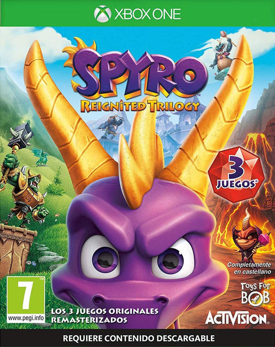 Juego Spyro Reignited Trilogy - Xbox One Xbox One