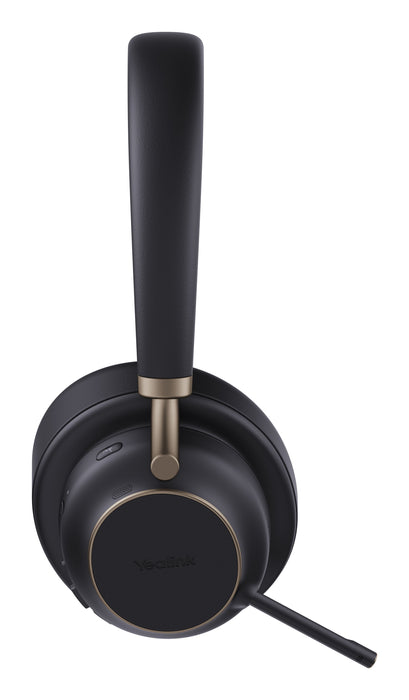 Auriculares Yealink Azultooth Bh76 Plus Con Soporte De Carga Teams Negro Usb-C A