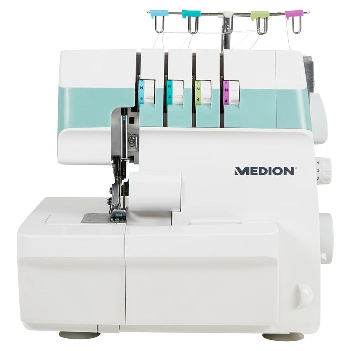 Medion Life® Md19169 Overlock-Máquina De Coser So90 Turquesa
