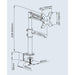 EAN 8057685301184 - Techly ICA-LCD 501BK soporte para monitor 68,6 cm (27") Escritorio Negro imagen 3