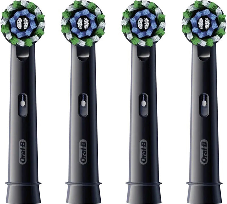 Oral-B Aufsteckbürsten Schwarz Pro Crossaction 4er