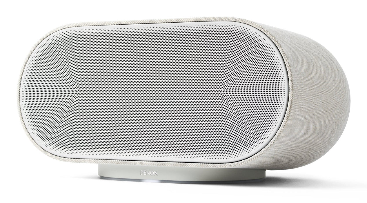 Denon Home 600 Silver Altavoz Inteligente Inalámbrico Con Tecnología Heos Y Sonido Dolby Atmos.