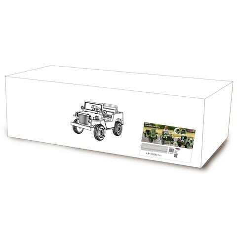 Jamara Ride-On Jeep Willys Base Army Verde 3+