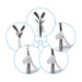 EAN 8435739902639 - AISENS A151-0919 organizador de cables Universal Pasacables Blanco 1 pieza(s) imagen 2