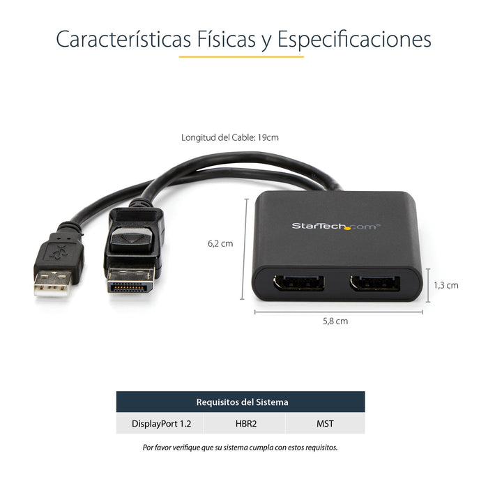 EAN 0065030860574 - StarTech.com MSTDP122DP divisor de video imagen 16