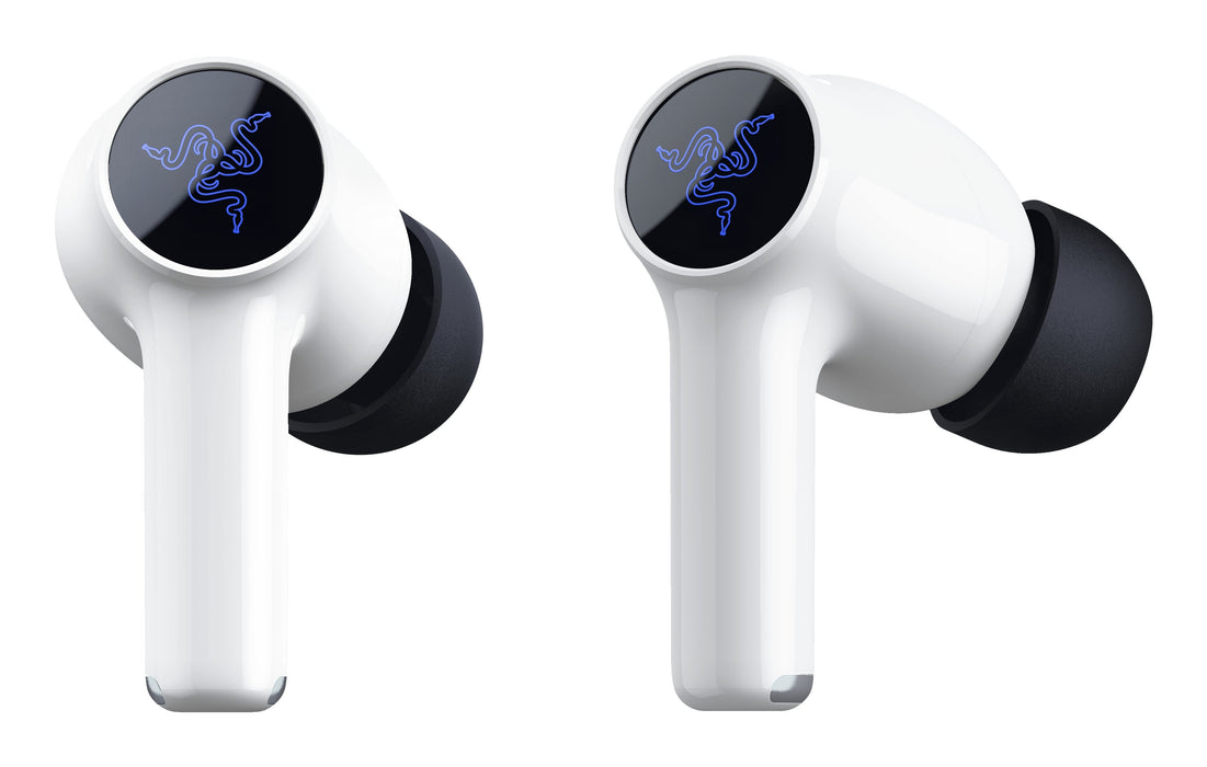 Auriculares  Razer Hammerhead V3 X Hyperspeed Playstation  Inalámbricos Gaming Multiplataforma - Hyperspeed Y Bluetooth - 40 Horas La Batería - Impermeable Ipx4 - Thx Spatial Audio  Blanco