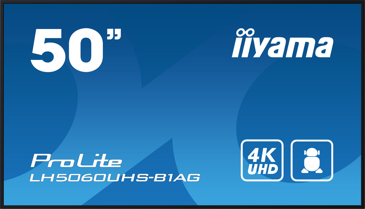EAN 4948570124091 - iiyama LH5060UHS-B1AG pantalla de señalización Pizarra de caballete digital 125,7 cm (49.5") LED Wifi 500 imagen 2