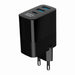 EAN 8716309129626 - Gembird TA-UC-PDQC30LCD-BK-02 cargador de dispositivo móvil Universal Negro Corriente alterna Carga rápid imagen 6
