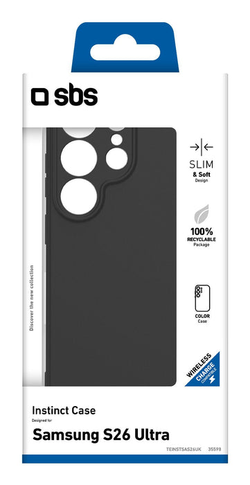 Sbs Instinct Cover Galaxy S26 Ultra Schwarz