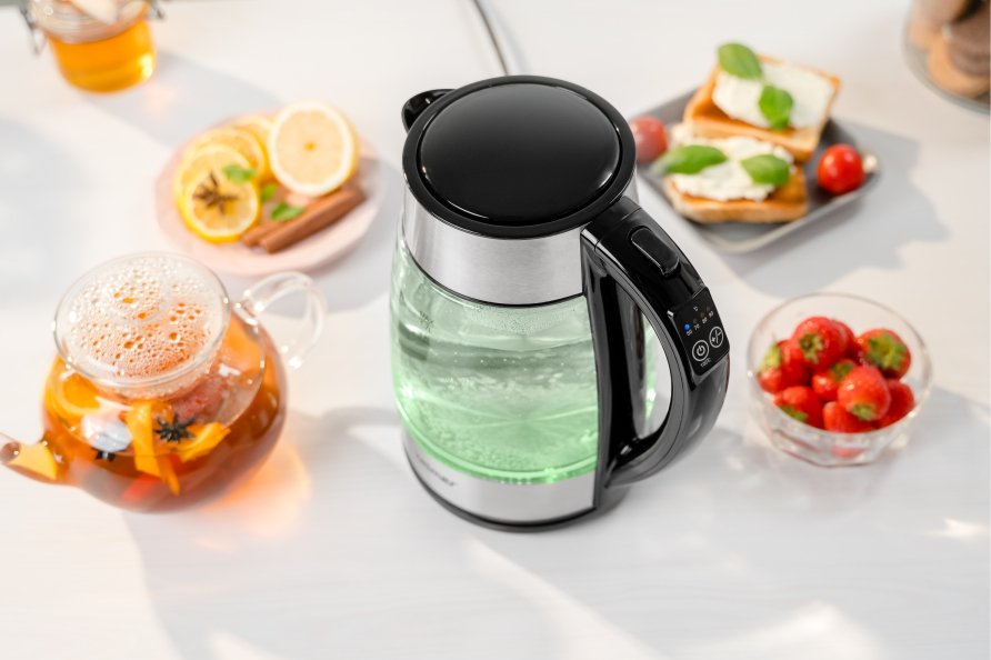 Tetera  Zelmer Zck8026 Eléctrica 1,7 L 2200 W Negro, Transparente