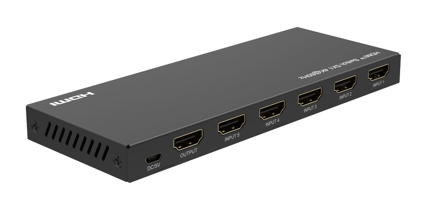 EAN 5715063148761 - Microconnect MC-HDMISWITCH0501-4K interruptor de video imagen 2