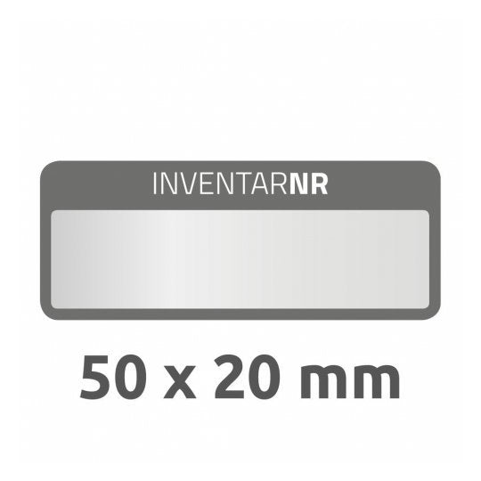 Avery Zweckform Inventaretiketten 50,0 X 20,0 Mm