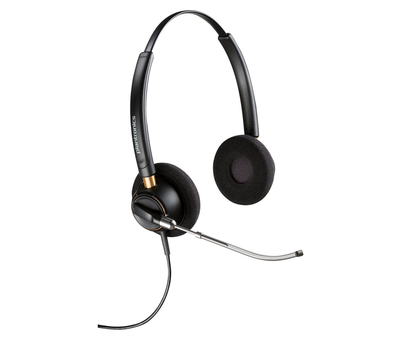 EAN 0197029632760 - HP Poly EncorePro 520V Binaural Headset VoiceTube +Quick Disconnect Alámbrico Diadema Llamadas/Música Neg imagen 1
