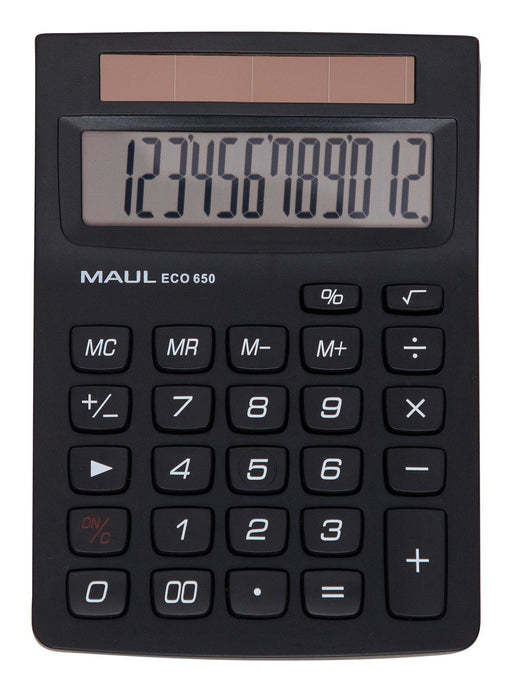 EAN 4002390091213 - MAUL ECO 650 calculadora Bolsillo Calculadora básica Negro imagen 1