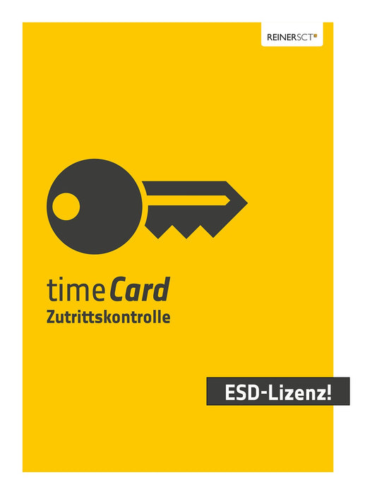 EAN 4011170084482 - Reiner SCT timeCard access control, 100 employees, ESD, 1 year Comercial 1 licencia(s) Descarga electróni imagen 1