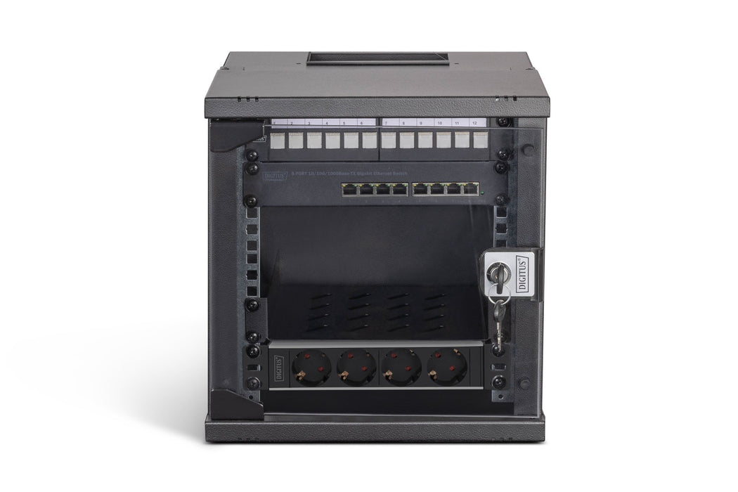 EAN 4016032499466 - Digitus DN-49101-SET armario rack Bastidor de pared Negro imagen 3