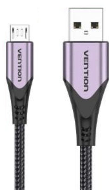 EAN 6922794756762 - Vention COAVG cable USB USB 2.0 1,5 m USB A Micro-USB B Rojo, Púrpura imagen 1
