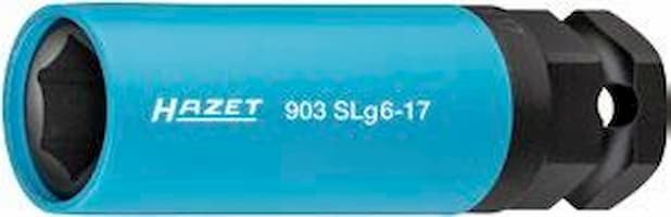 EAN 4000896045822 - HAZET 903SLG-17 toma de llaves de impacto Vaso de impacto Azul imagen 1