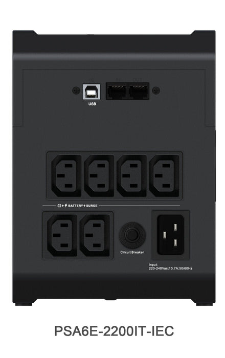 Vertiv Powerups 200 Essential  2200va/1225w  230v  Line Interactive  6 Iec C13