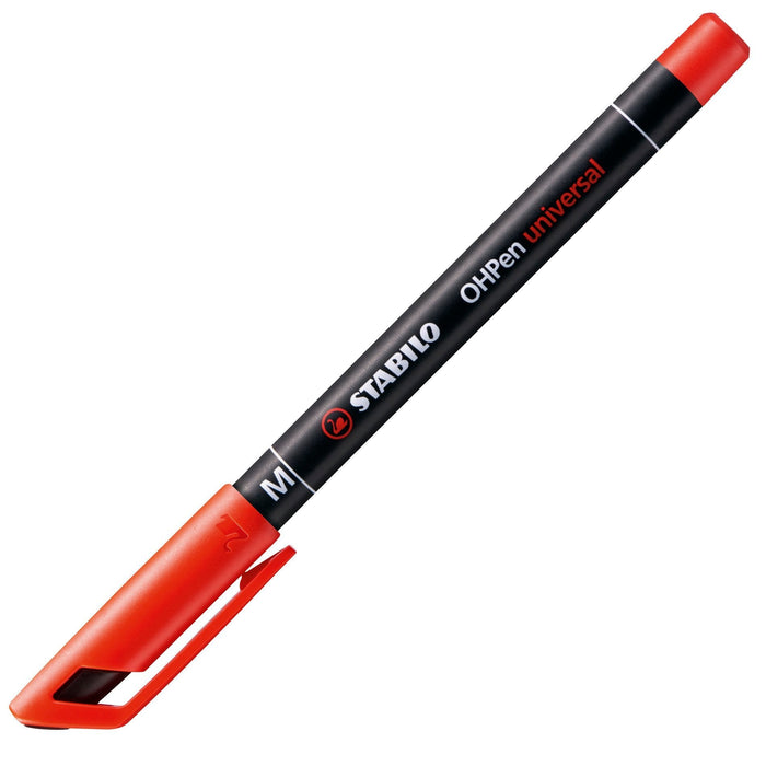 Stabilo Marcador Permanente Ohpen Universal M Punta Media 1.0mm Rojo