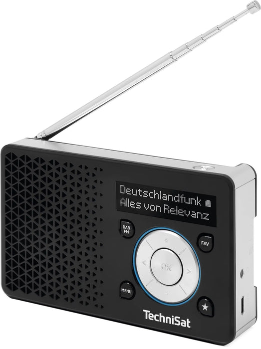 EAN 4019588497108 - TechniSat DIGITRADIO 1 A Portátil Analógico y digital Negro, Plata imagen 6