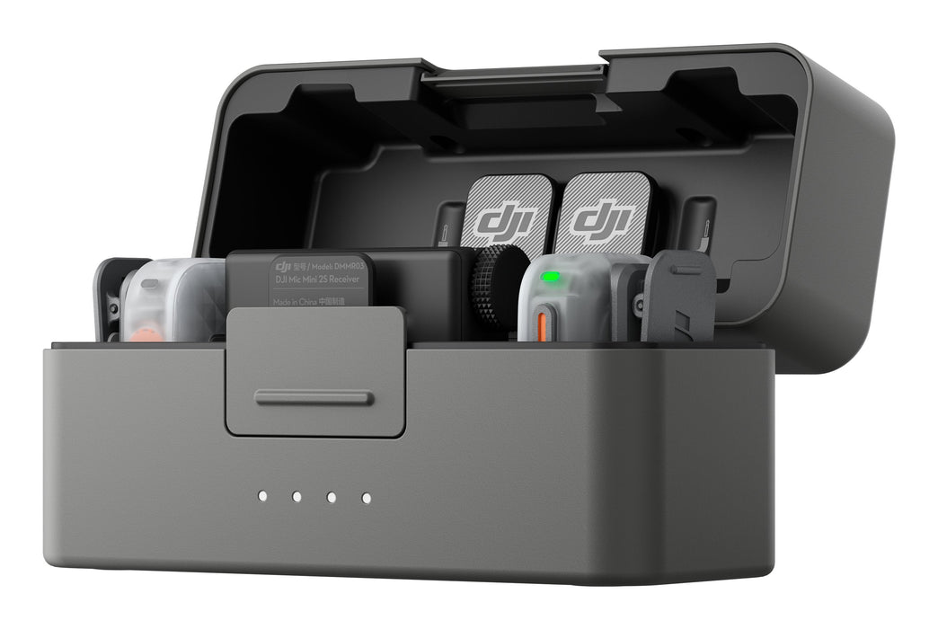 Micrófono Inalámbrico Dji Mic Mini 2s Bluetooth 5.3 2 Tx + 1 Rx Estuche De Carga