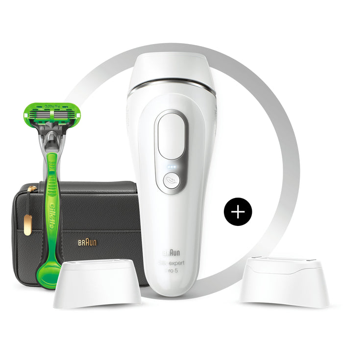 EAN 4210201412830 - Braun Silk-expert Pro Silk·expert Pro 5 PL5145 Luz pulsada intensa (IPL) Plata, Blanco imagen 10