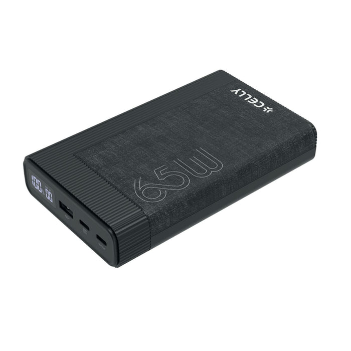 EAN 8021735205401 - Celly PBPD65W20EVOBK batería externa 20000 mAh Negro imagen 2