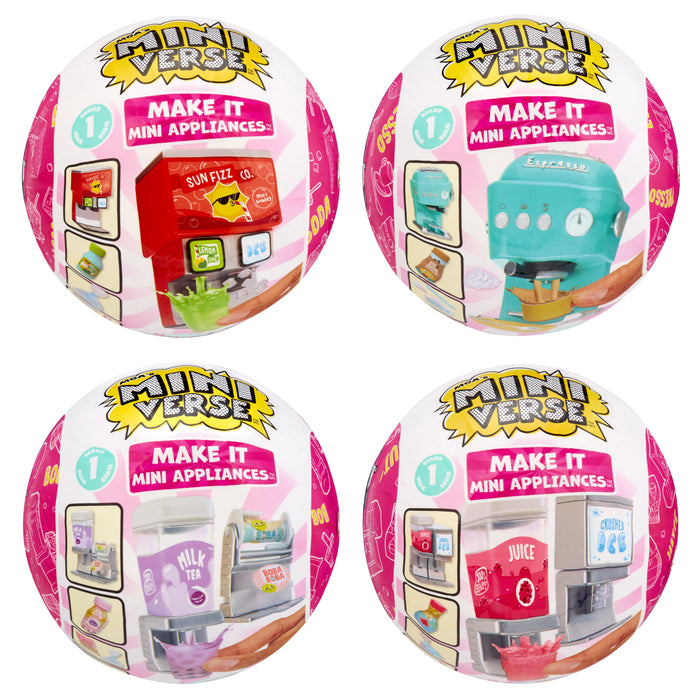 Mga Entertainment Mga'S Miniverse Make It Mini Electrodomésticos Mini Coleccionables, Accesorios Para Muñecas Artículos Surtidos 505600-Euc