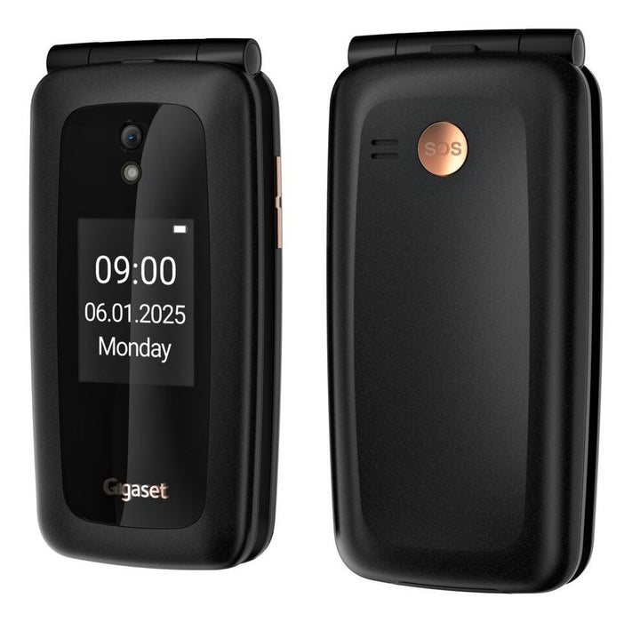 EAN 4255781906409 - Gigaset GL795 7,11 cm (2.8") 142 g Negro Teléfono para personas mayores imagen 3