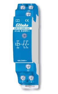 Eltako Er12-200-Uc Schaltrelais 2s (V) Potenzialfrei 16a 22200002