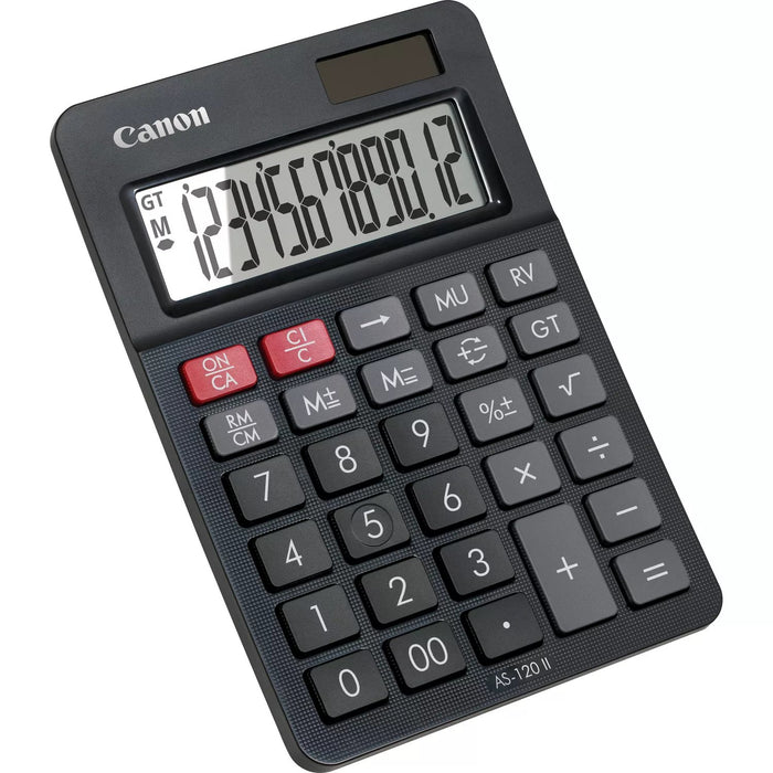 EAN 4549292108538 - Canon AS-120 II calculadora Escritorio Pantalla de calculadora Negro imagen 3