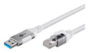 EAN 4040849741630 - Goobay 74163 cable de red Blanco 10 m Cat6 F/UTP (FTP) imagen 4