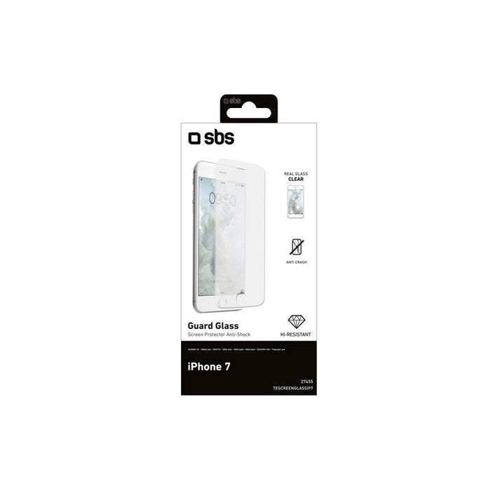 Sbs Tescreenglassip7 Mobile Phone Screen/Back Protector Protector De Pantalla Apple 1 Pieza(S)