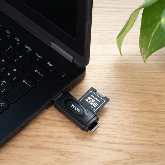 EAN 8433281016279 - TooQ TQR-3002B lector de tarjeta USB 3.2 Gen 1 (3.1 Gen 1) Type-A imagen 4