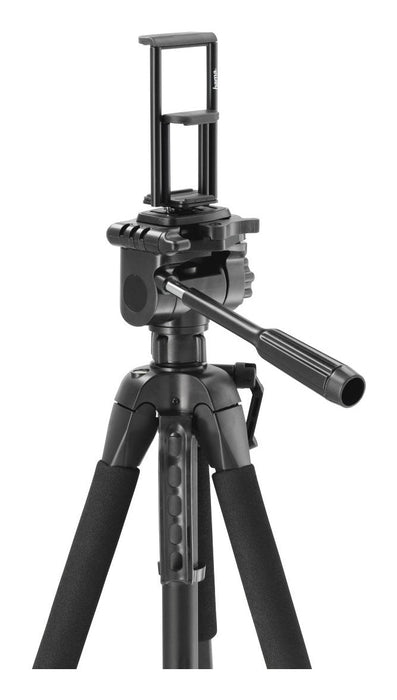 Hama Tripode Para Camara Con Rosca 1/4" - Peso Max 5kg - Altura Hasta 170cm - Soporte Para Smartphone Y Tablet -