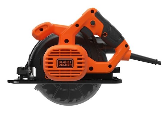 Sierra De Mesa Black Decker Cs 1200-Qs De 1200 W Y 165 Mm, Color Naranja Y Negro.