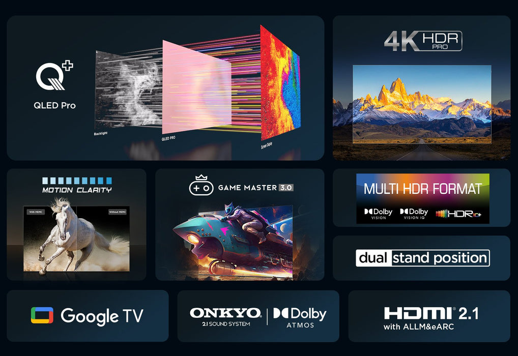 Televisor Tcl Qled 65c655 65' Ultra Hd 4k Smart Tv Wifi