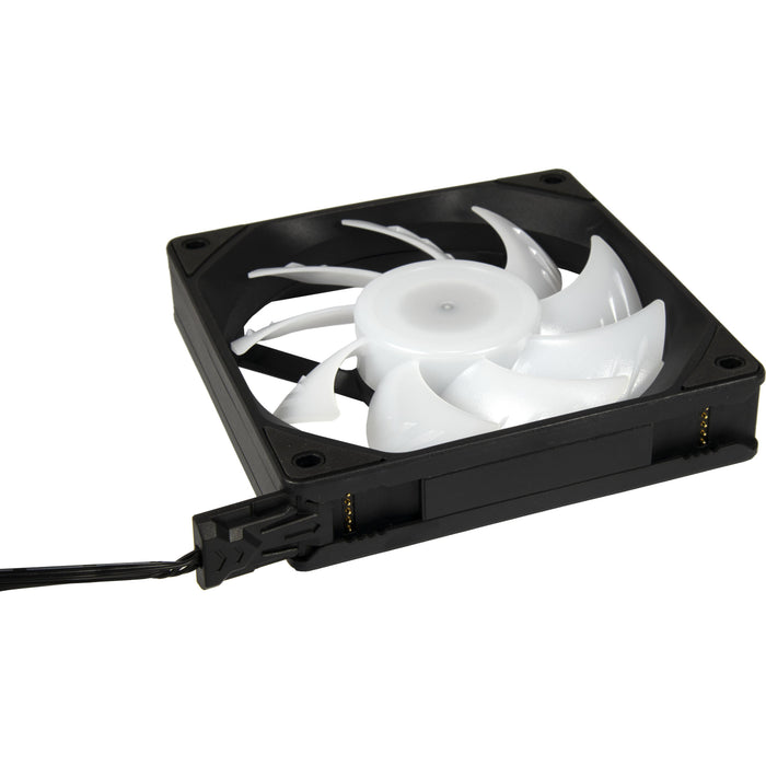 EAN 4260455648783 - Inter-Tech ES-011 Carcasa del ordenador Ventilador 12 cm Negro 1 pieza(s) imagen 2