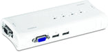 EAN 0635145509479 - Trendnet TK-407K interruptor KVM Azul imagen 1