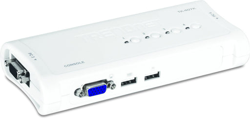 EAN 0635145509479 - Trendnet TK-407K interruptor KVM Azul imagen 1